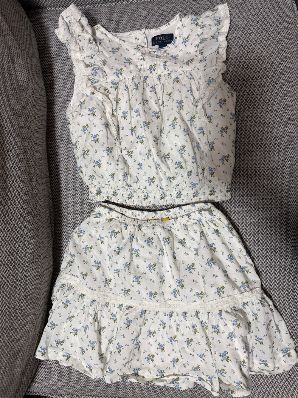 POLO 2 PIECE SET - GIRLS SZ 8